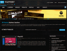 Tablet Screenshot of 3pifactory.com